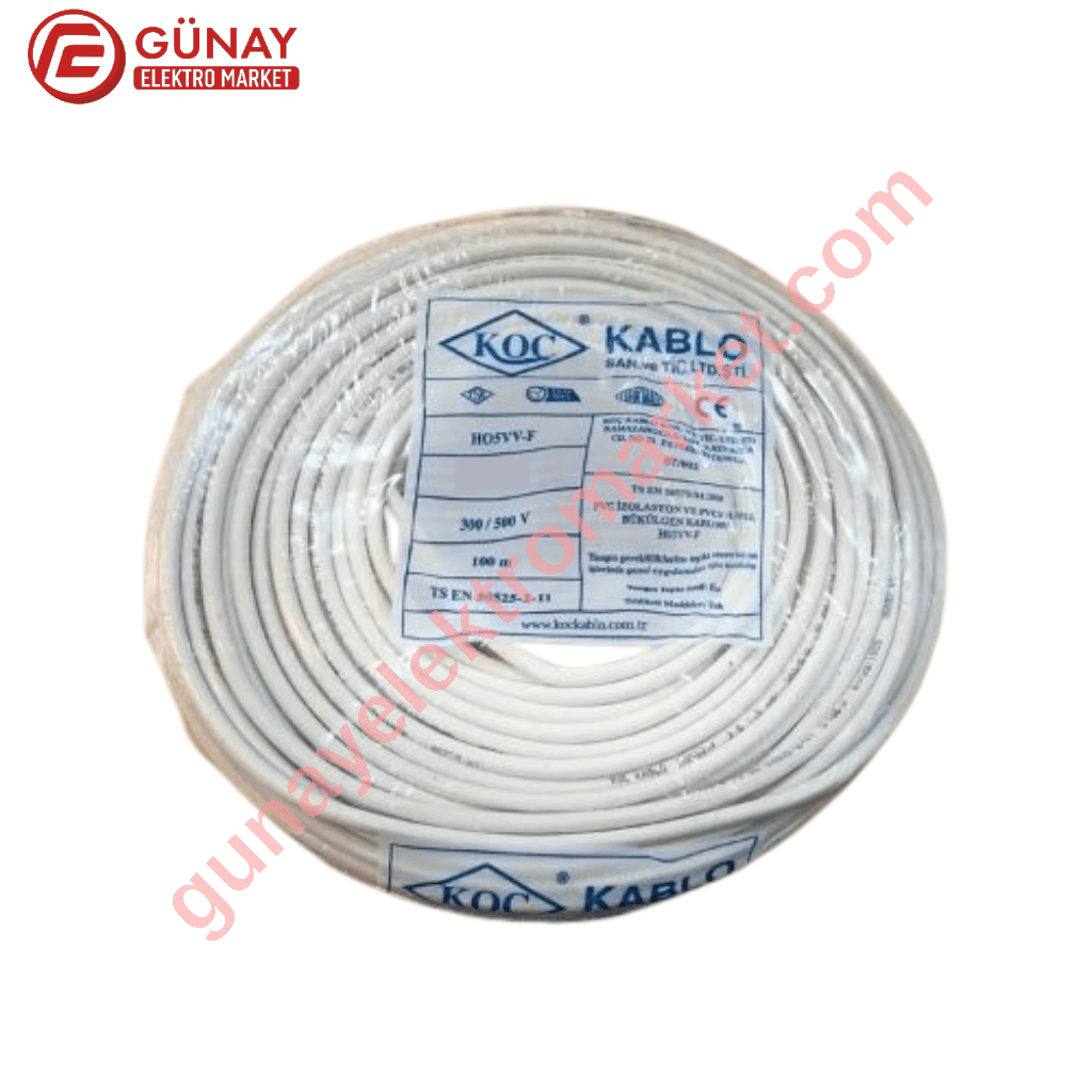 Koç Kablo 3x0,75 mm² TTR