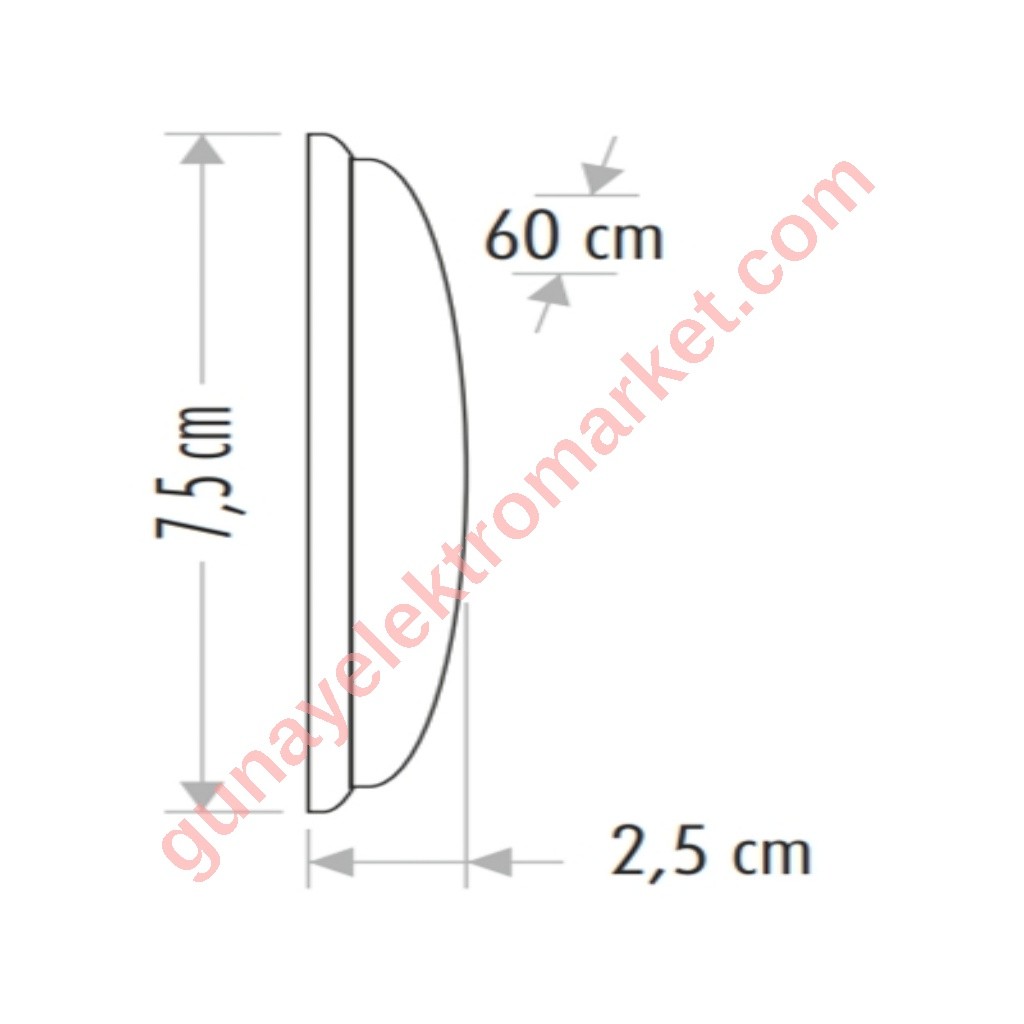 Ct-2474 20 Watt Ledli Bant Armatür