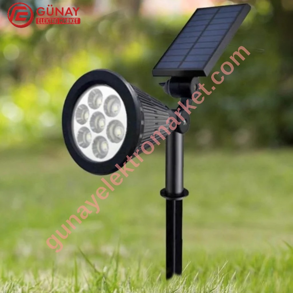 Ct-7310 7 Watt Solar Kazıklı Bahçe Armatür