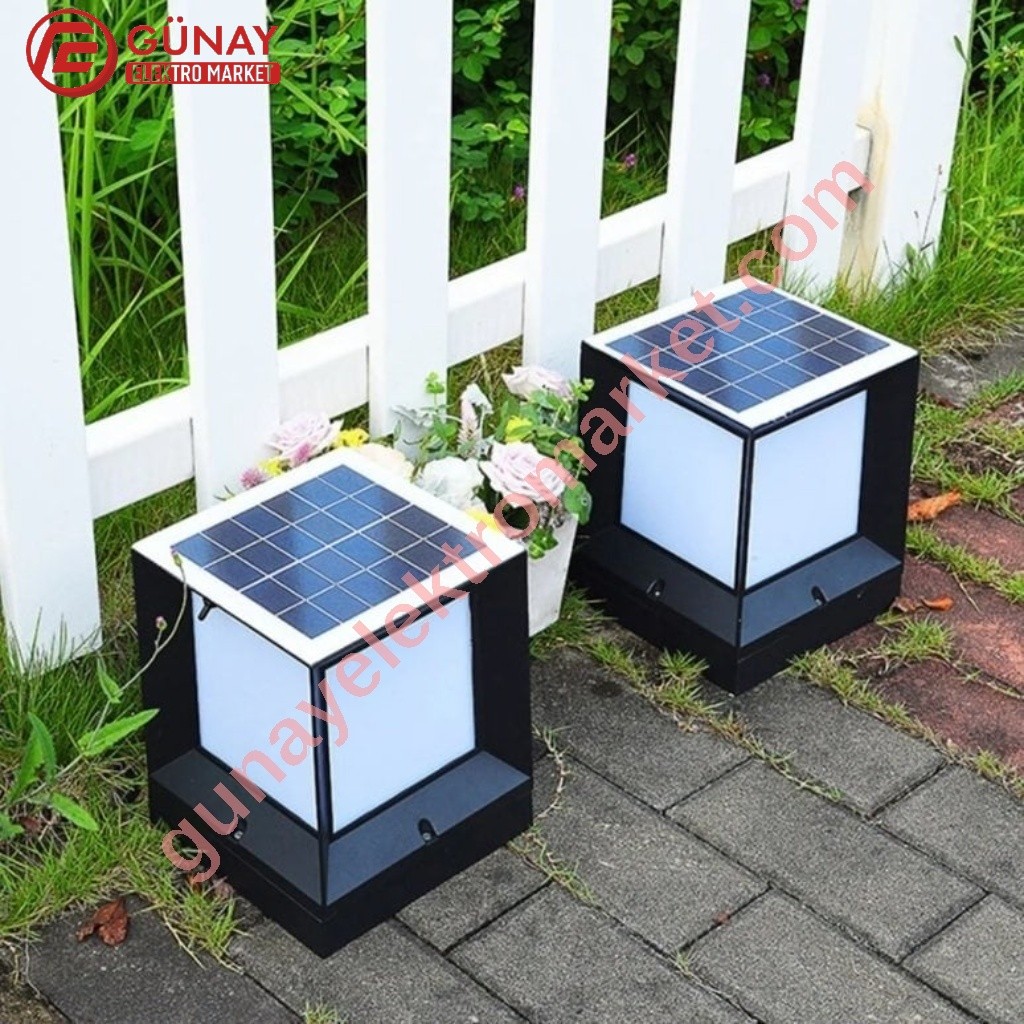 Ct-7319 60W Neptün Solar Set Üstü Bahçe Armatür