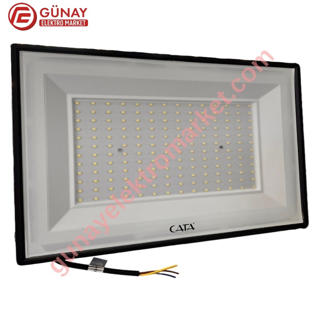 Ct-4663 200 Watt Slim Led Projektör Beyaz