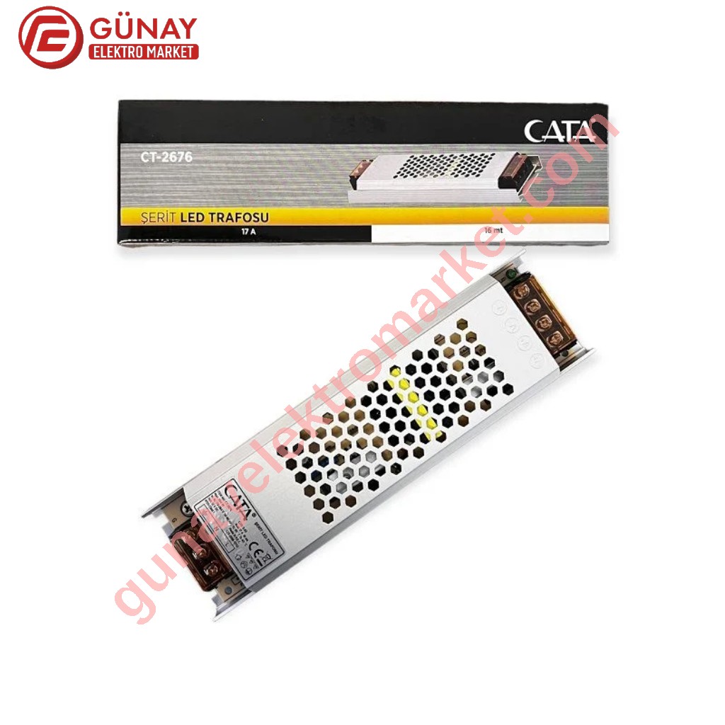 Ct-2676 17 Amper Ultra Slim Şerit Led Trafosu