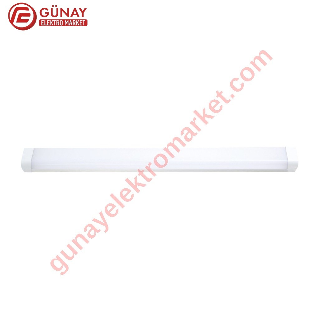 Ct-2476 72 Watt Ledli Yatay Bant Armatür Beyaz Işık