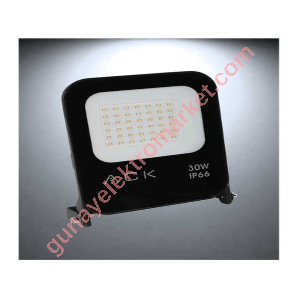 ACK 30W LED Projektör Beyaz Işık 6500K 3360 Lümen AT62-03032