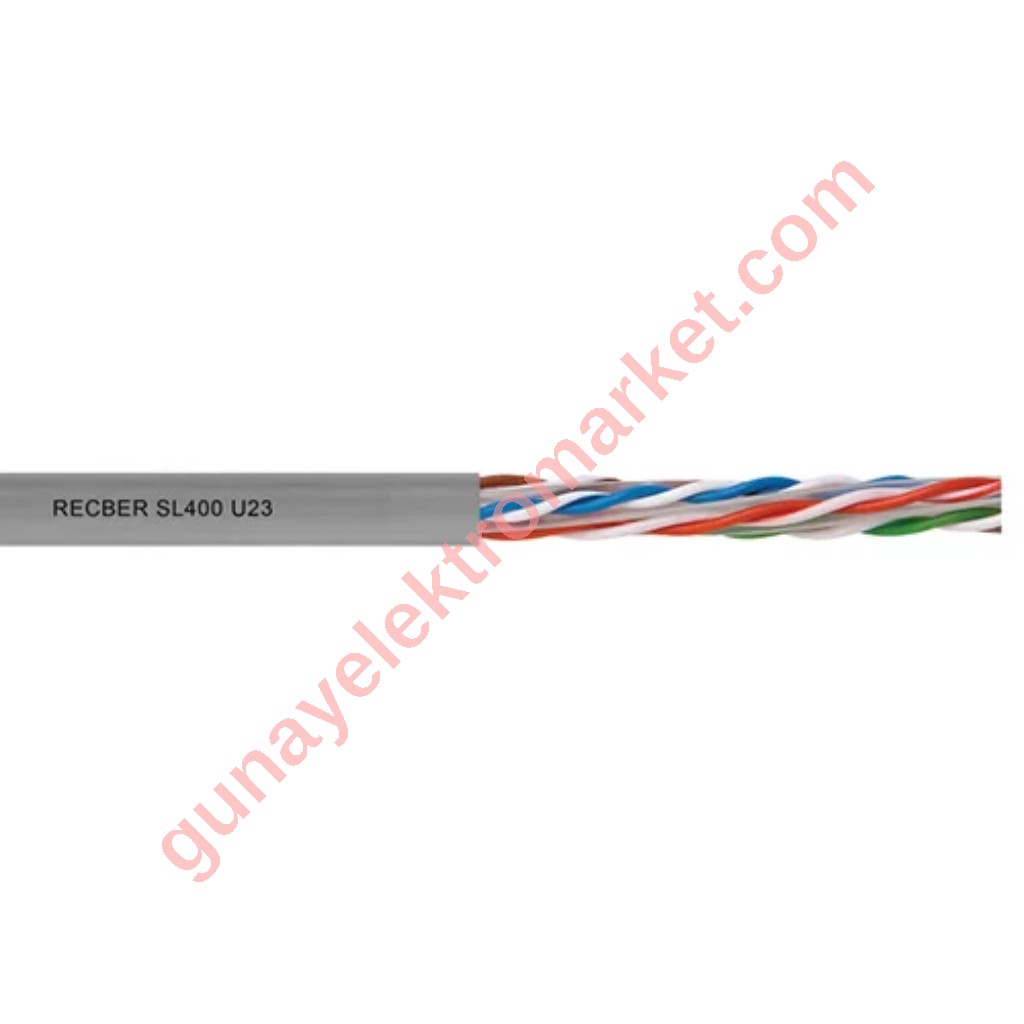 Reçber SL400 U23 Cat6 23AWG UTP Kablo 100 Metre 506019