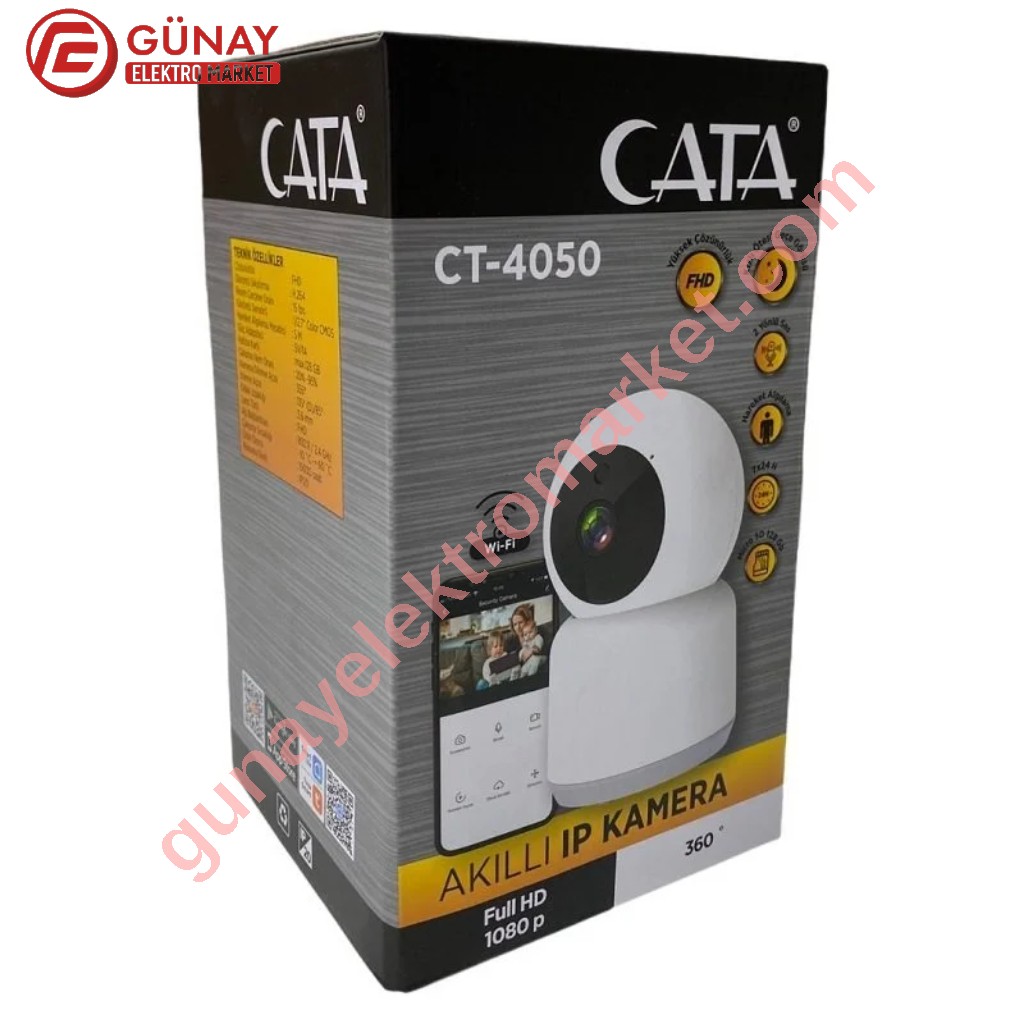 CT-4050 Akıllı Ip Kamera Full Hd 1080p