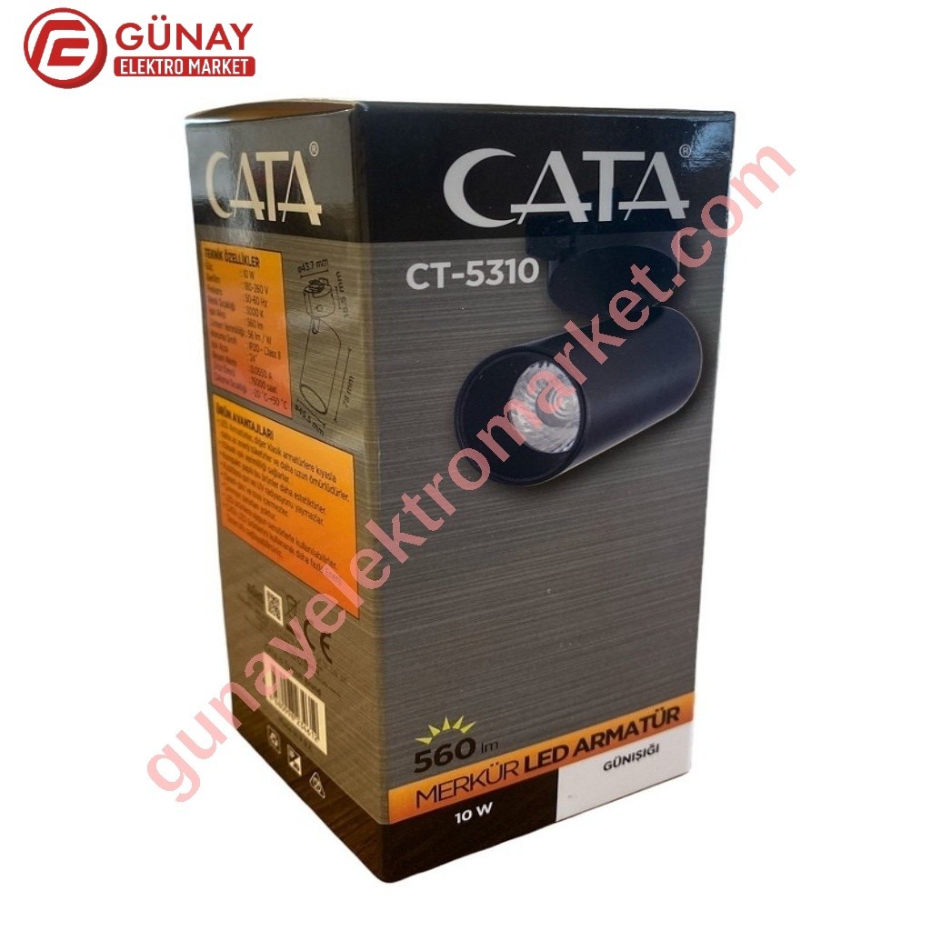 Ct-5310 15W Merkür Led Işık Ray Armatür