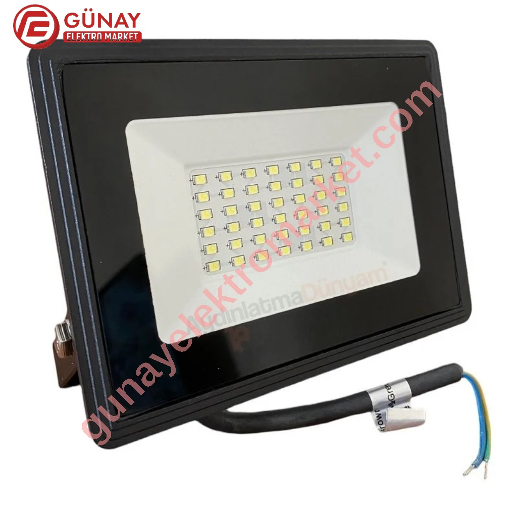 Ct-4657 30 Watt Gün Işığı Slim Led Projektör