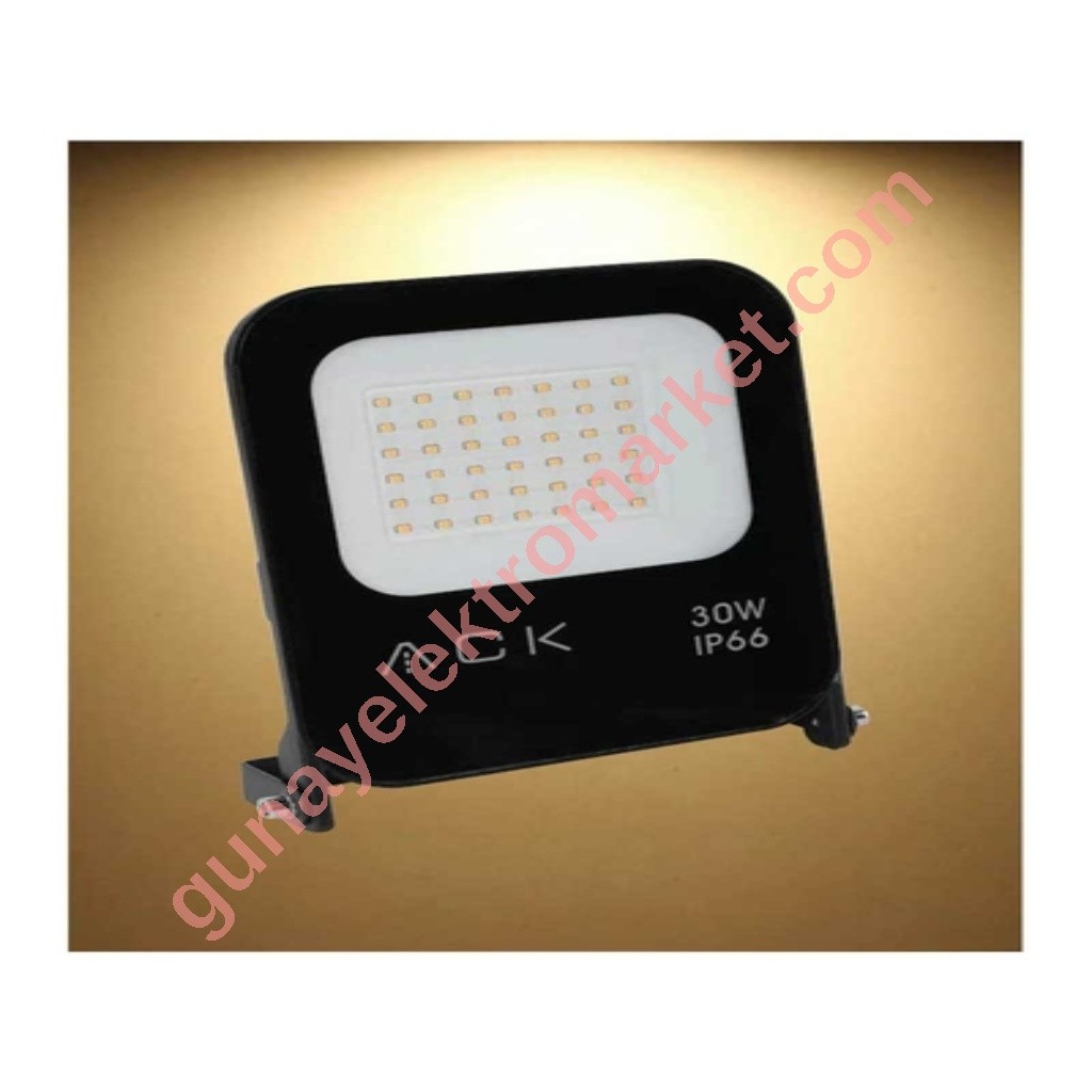 ACK 30W LED Projektör Gün Işığı 3000K 3300 Lümen AT62-03002