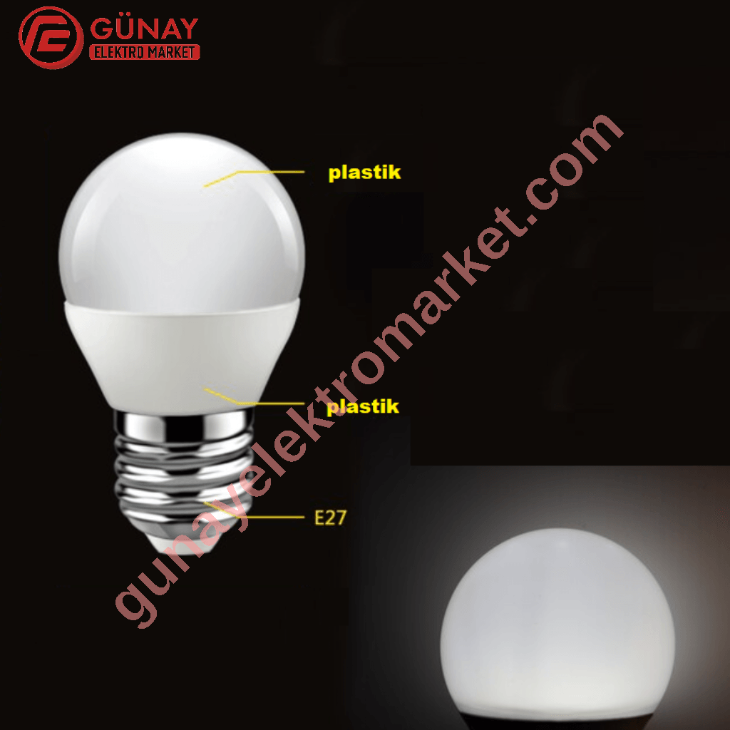 Ct-4232 6 Watt 6400K Beyaz Işık LED Ampul