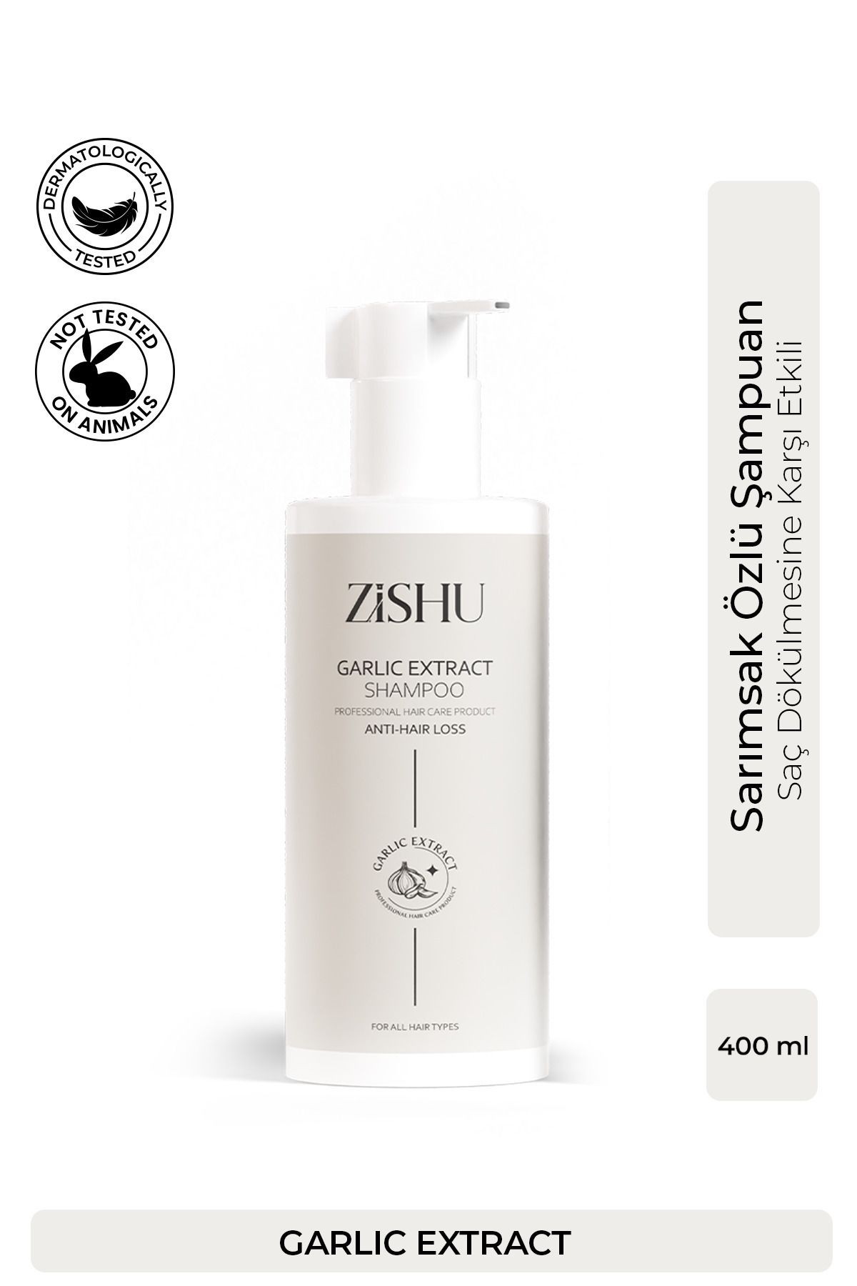 Sarımsak Özlü Şampuan - Saç Dökülmesine Karşı -400ml