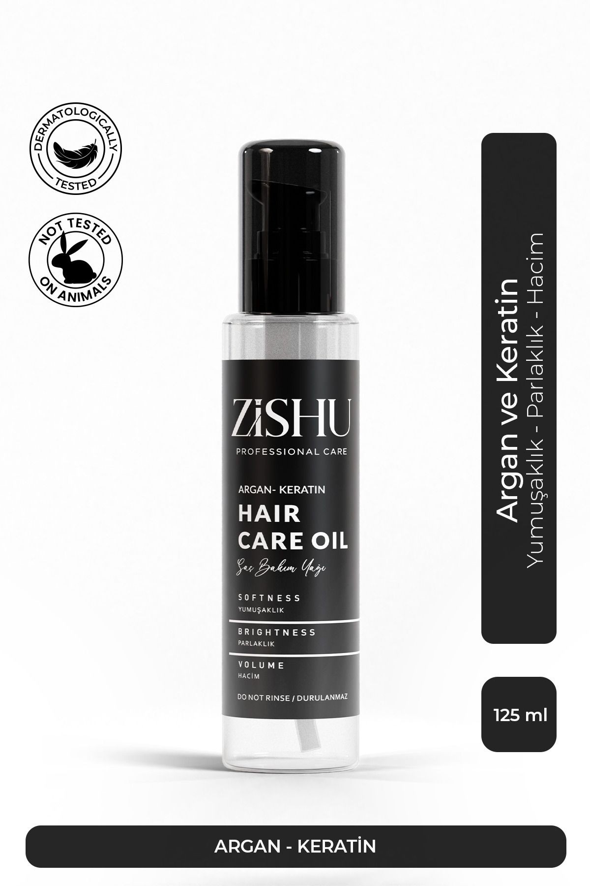 Argan Keratın Saç Bakım Yağı - 125 ml