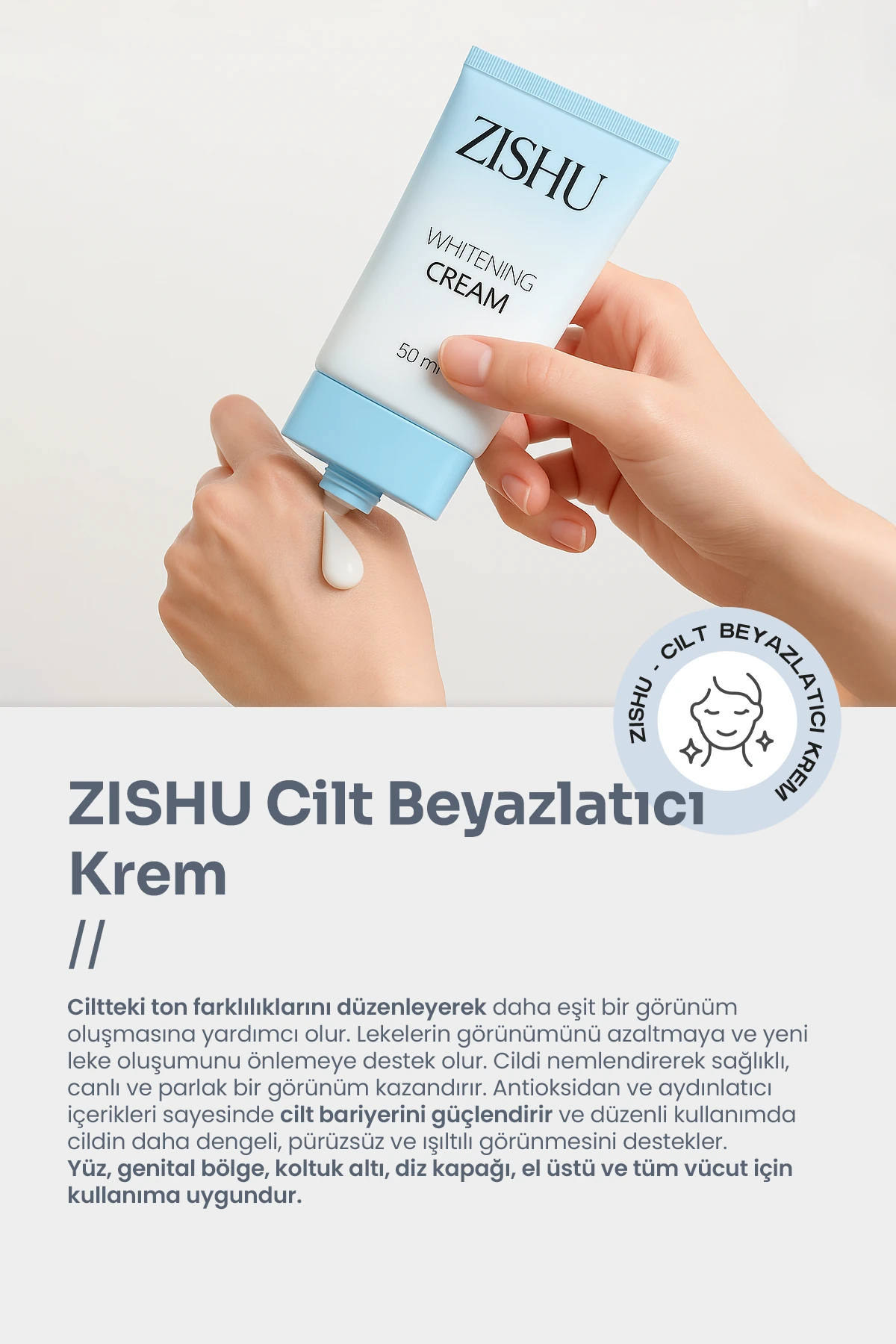 Cilt Beyazlatıcı Krem 50 ml 
