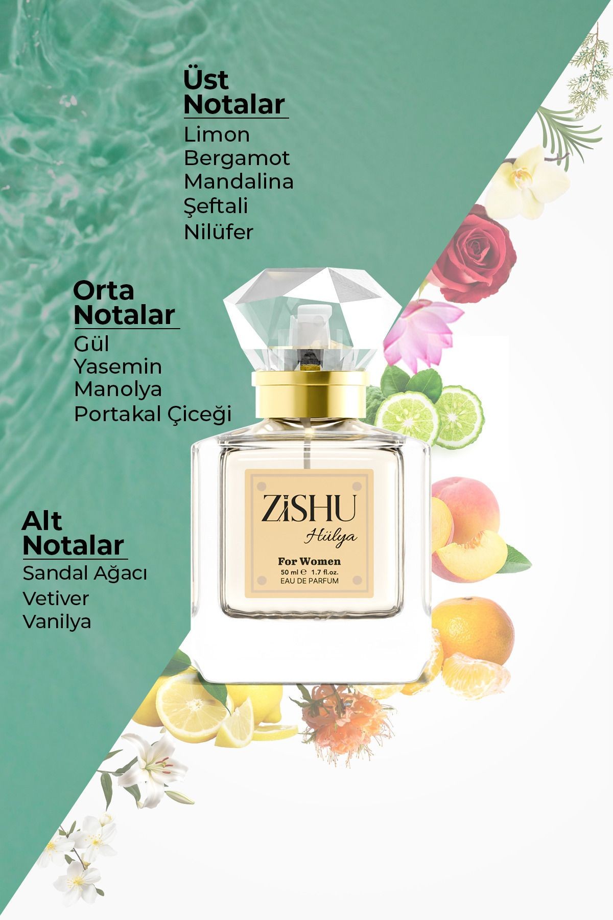 Hülya Kadın Parfümü Edp 50 Ml