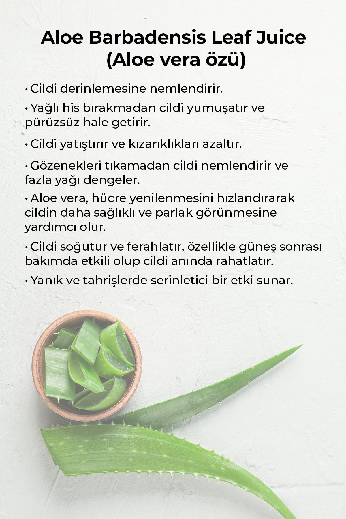 Aloe -vera Nemlendirici Krem - El ,yüz Ve Vücut - 175 ml