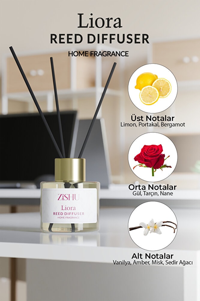 Liora bambu çubuklu ortam kokusu 100ml