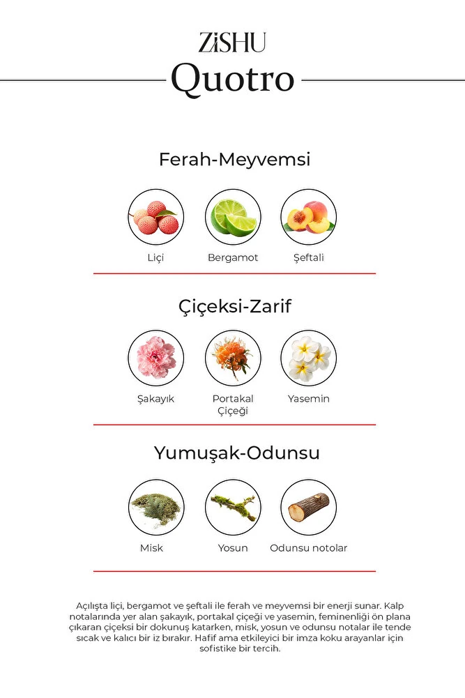 Quatro Erkek Parfümü EDP 50 ml 