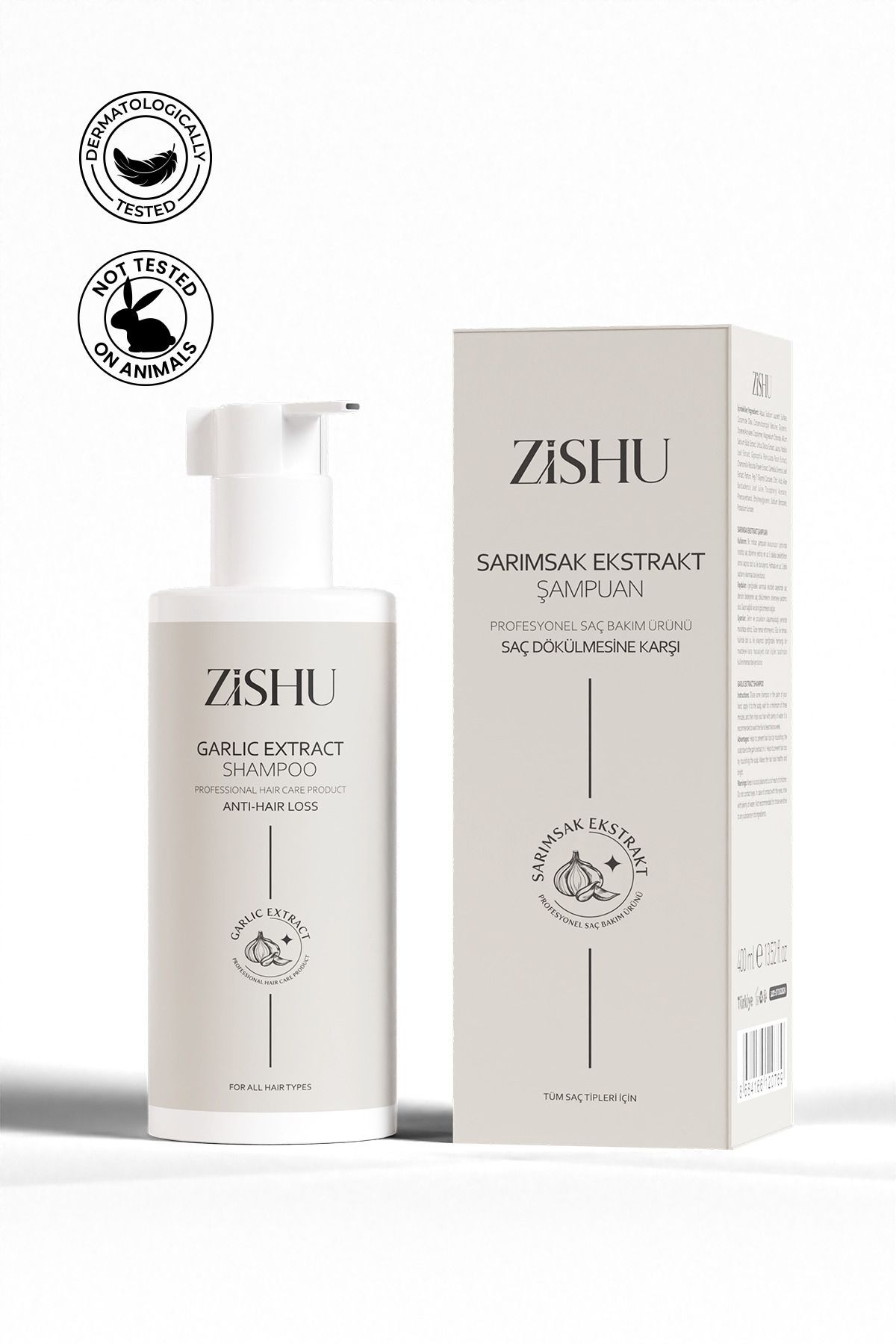 Sarımsak Özlü Şampuan - Saç Dökülmesine Karşı -400ml