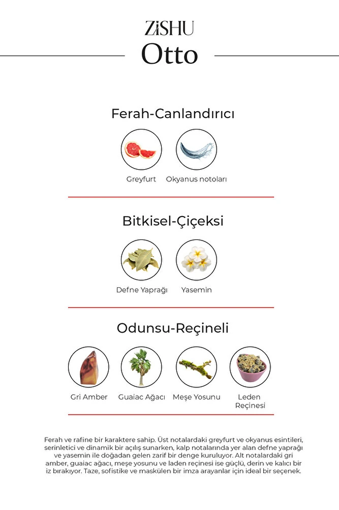 Otto Erkek Parfümü EDP 50 ml 