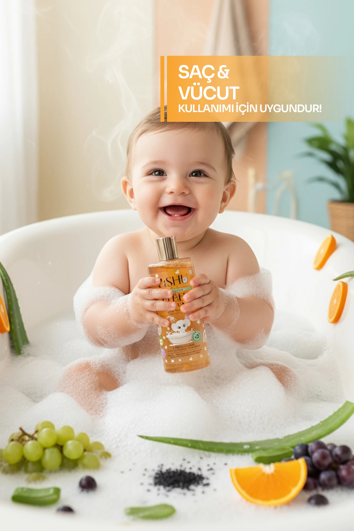 Bebek Saç ve Vücut Şampuanı 400 ml 