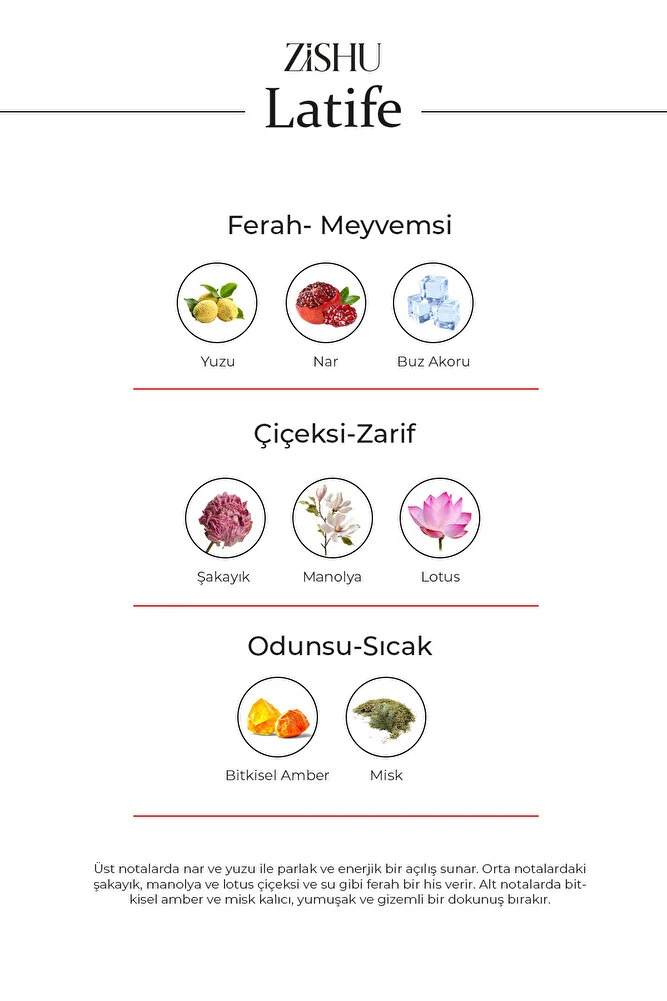 Latife Kadın Parfümü EDP 50 ml (LTF-00) 