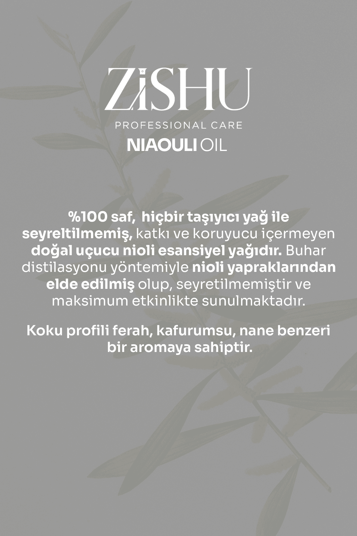Niaouli oil  - %100 Saf Analizli 10 ml