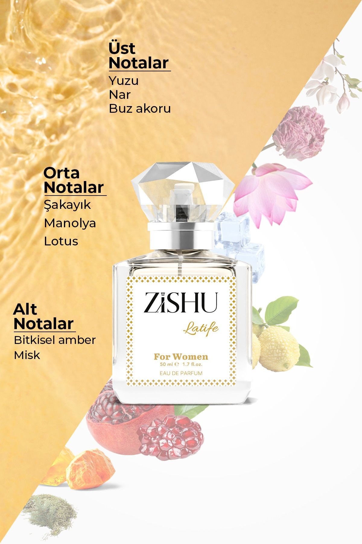 Latife Kadın Parfümü 50ml Edp LTF-00