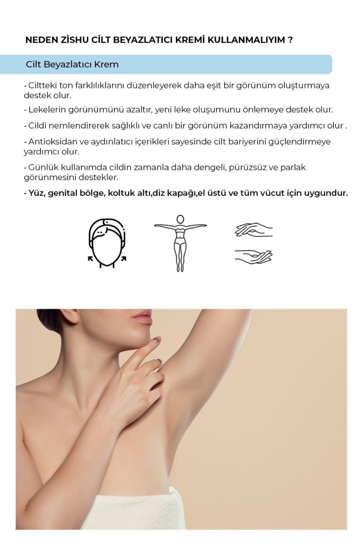 Cilt Beyazlatıcı Krem - 50 ml