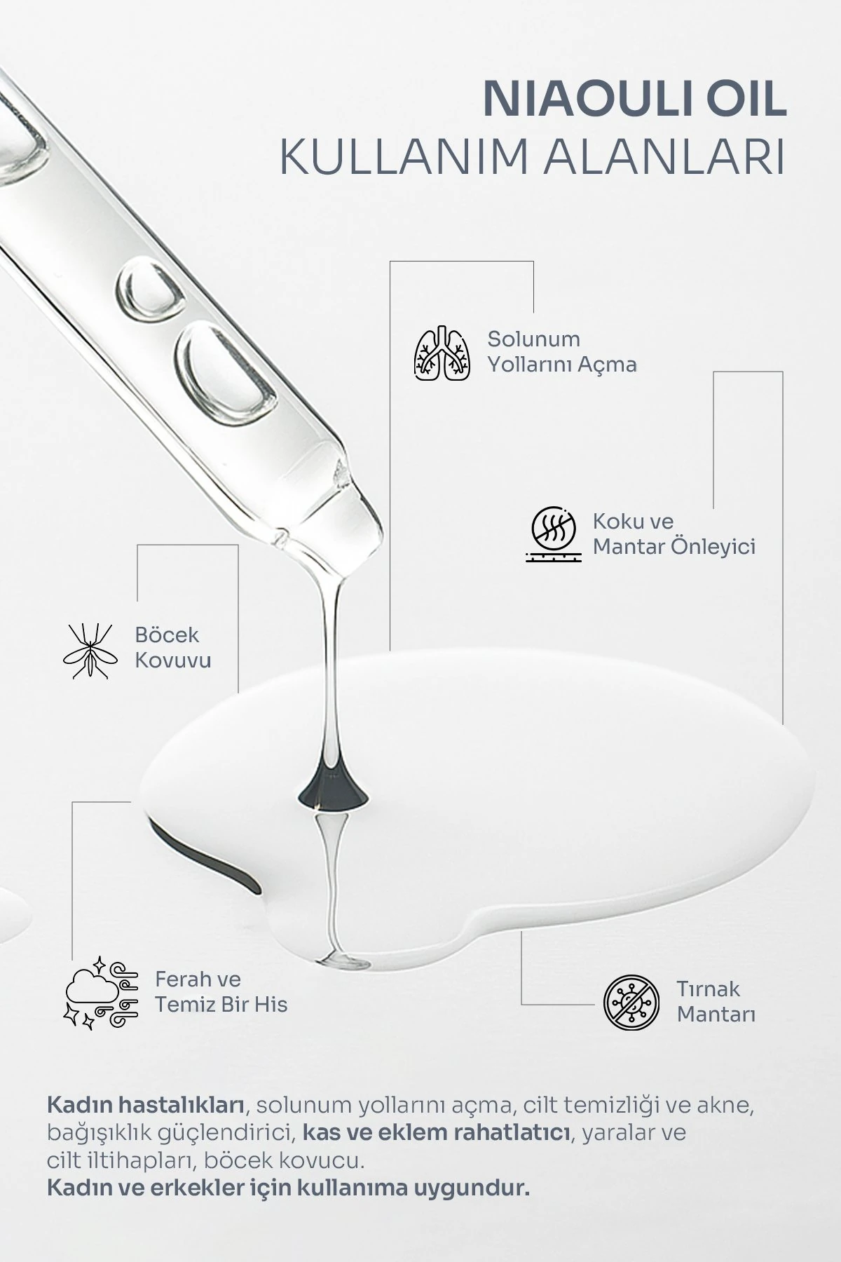 Niaouli oil - %100 Saf Analizli 10 ml