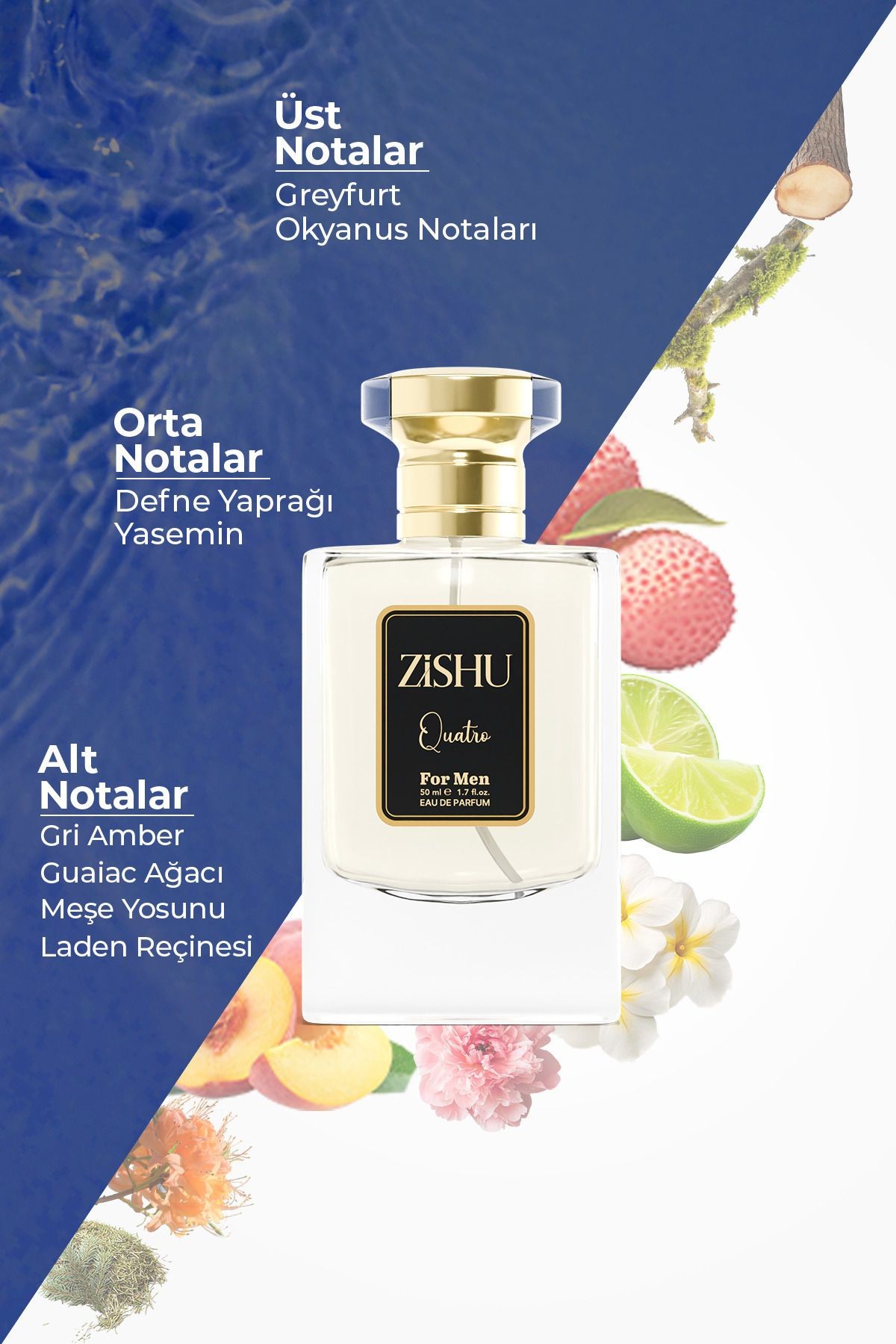 Quatro - Erkek Parfüm - Edp 50 ml