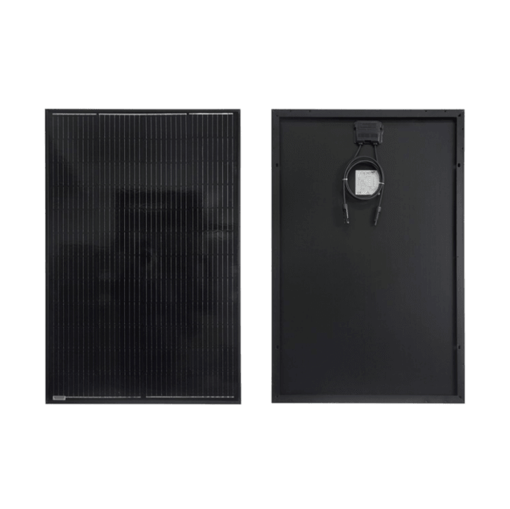 155W HalfCut Monokristal Full Black Güneş Panel
