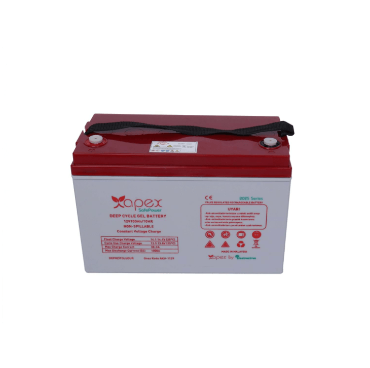 12V 100Ah Safepower Jel Akü Apex