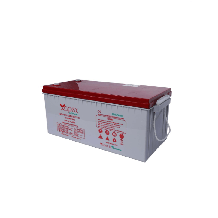 12V 200Ah Safepower Jel Akü Apex