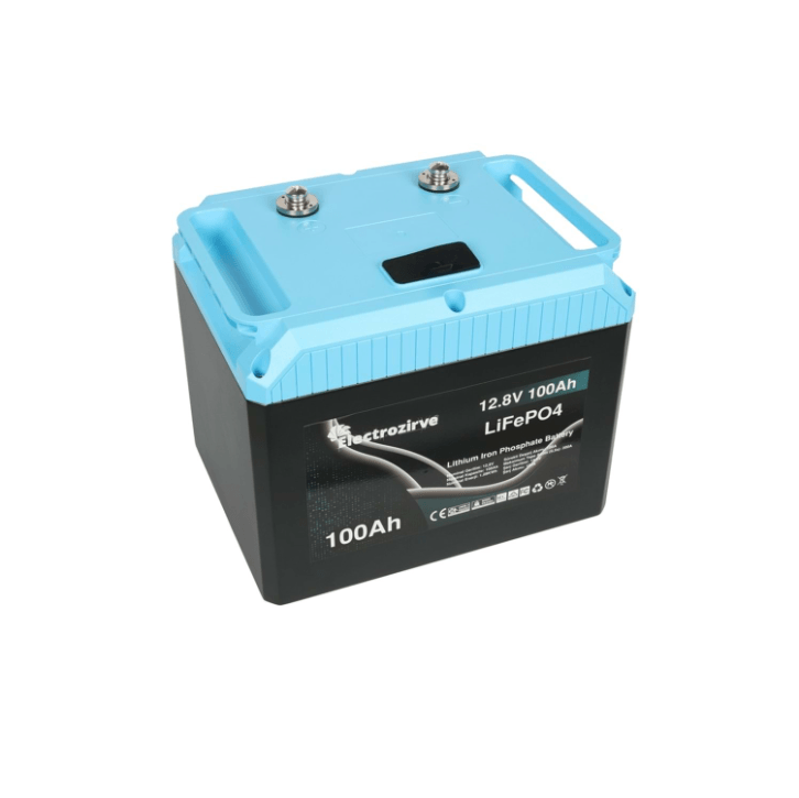 Electro Zirve 12.8V 100Ah Lityum Akü (LifePO4)