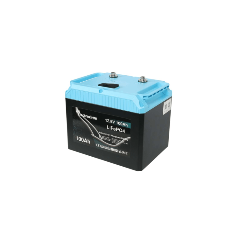 Electro Zirve 12.8V 100Ah Lityum Akü (LifePO4)