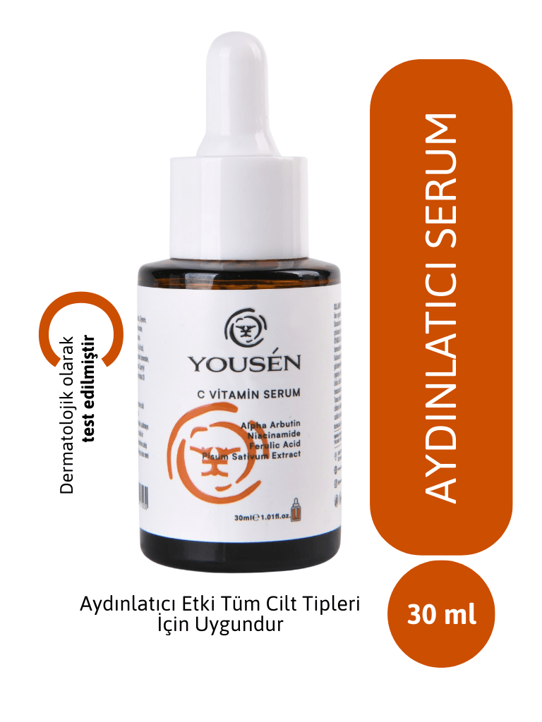  C Vitamini Aydınlatıcı Cilt Bakım Serumu 30 ml