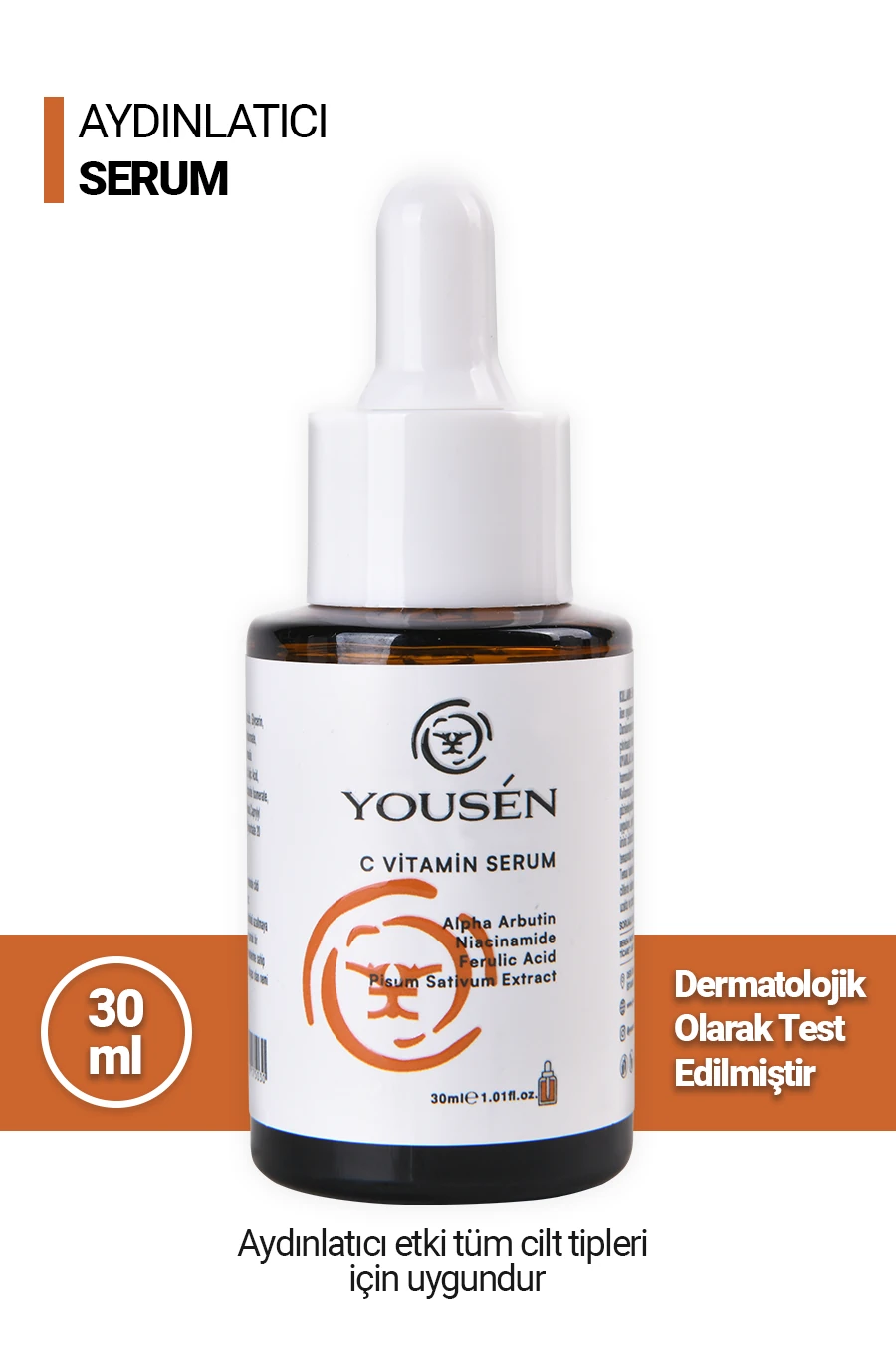  C Vitamini Aydınlatıcı Cilt Bakım Serumu 30 ml