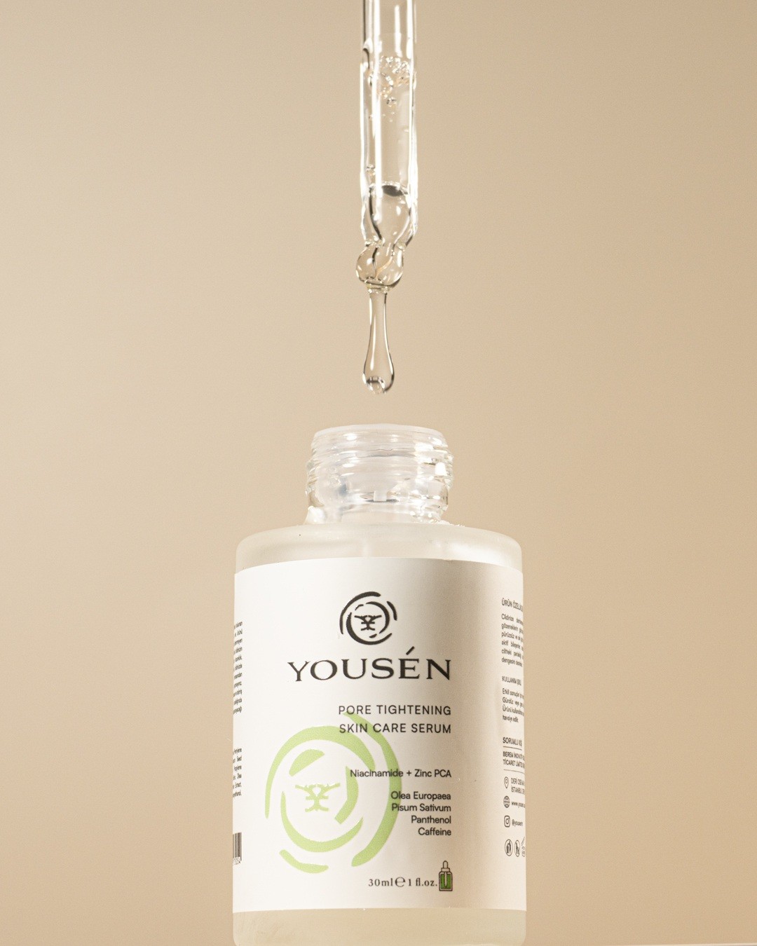Yousén Gözenek Sıkılaştırıcı Ve Dolgunlaştırıcı Peeling Etkili Pürüzsüzleştirici Cilt Bakım Serumu 30 ml