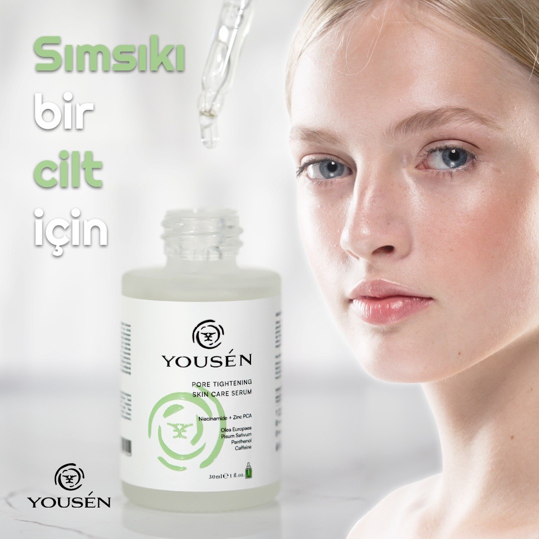 Yousén Gözenek Sıkılaştırıcı Ve Dolgunlaştırıcı Peeling Etkili Pürüzsüzleştirici Cilt Bakım Serumu 30 ml