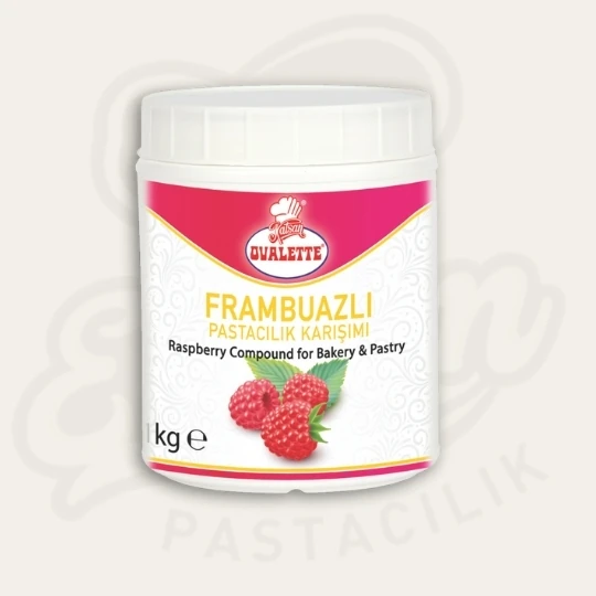 Ovalette Pastacılık Karışımı Frambuazlı(1 Kg)