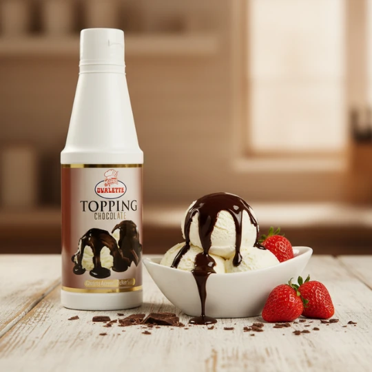 Ovalette Topping Çikolata Sos (1Kg)