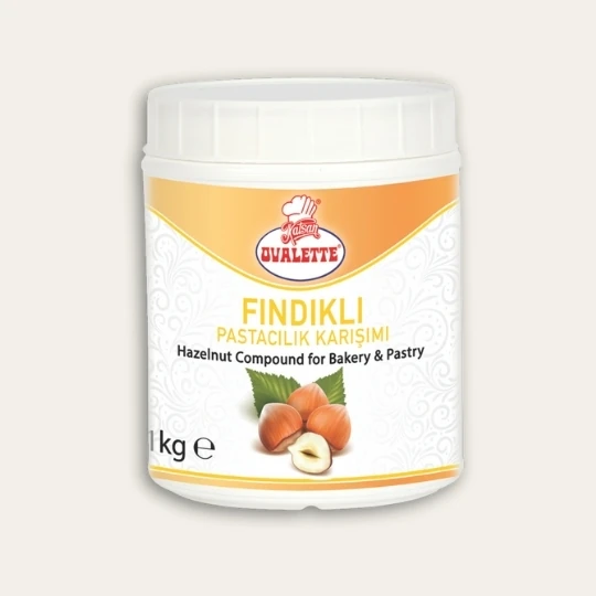 Ovalette Pastacılık Karışımı Fındıklı (1 Kg)