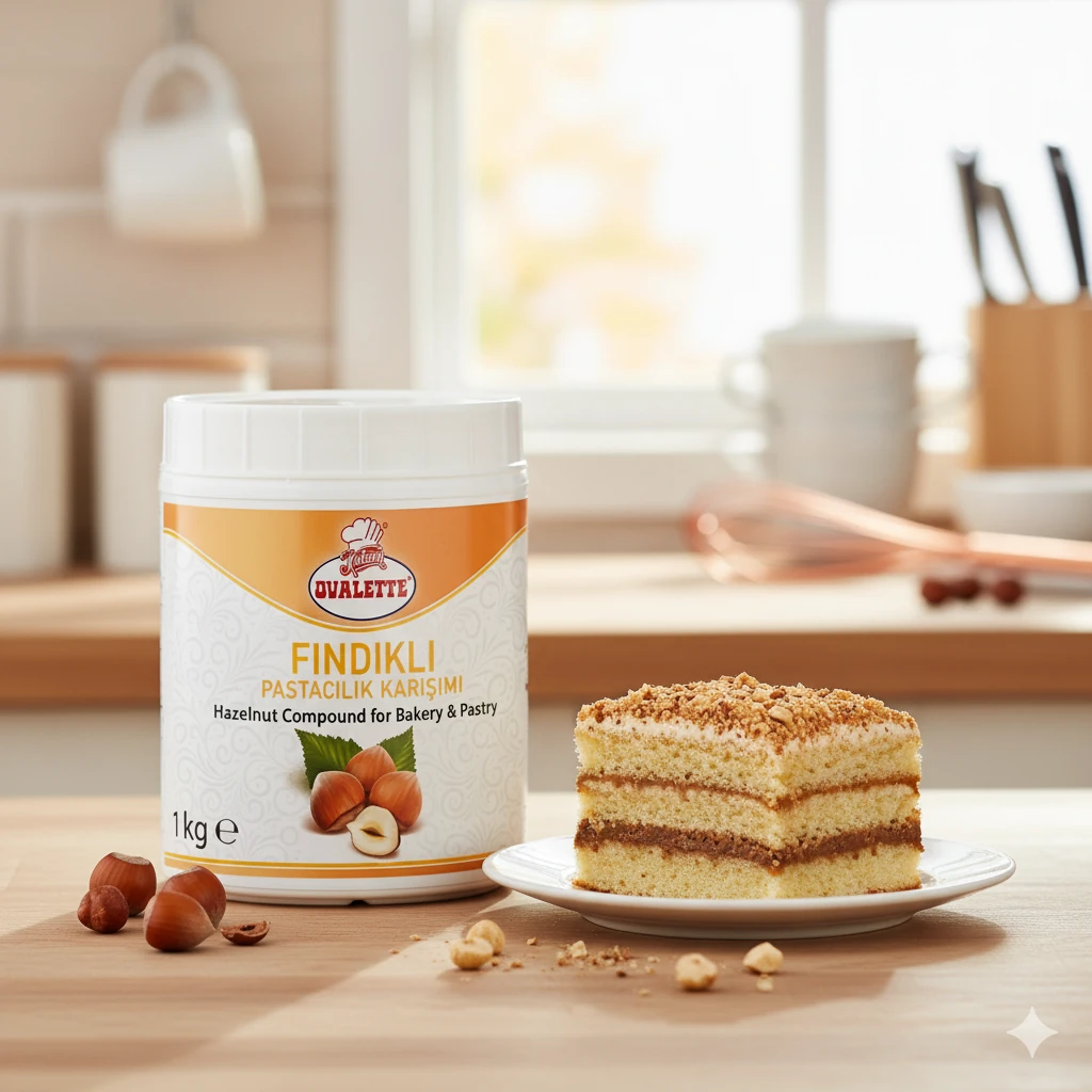Ovalette Pastacılık Karışımı Fındıklı (1 Kg)
