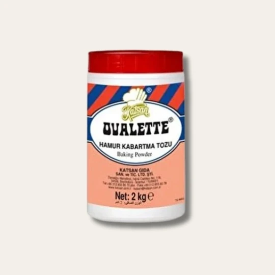 Ovalette Hamur Kabartma Tozu (2 Kg)
