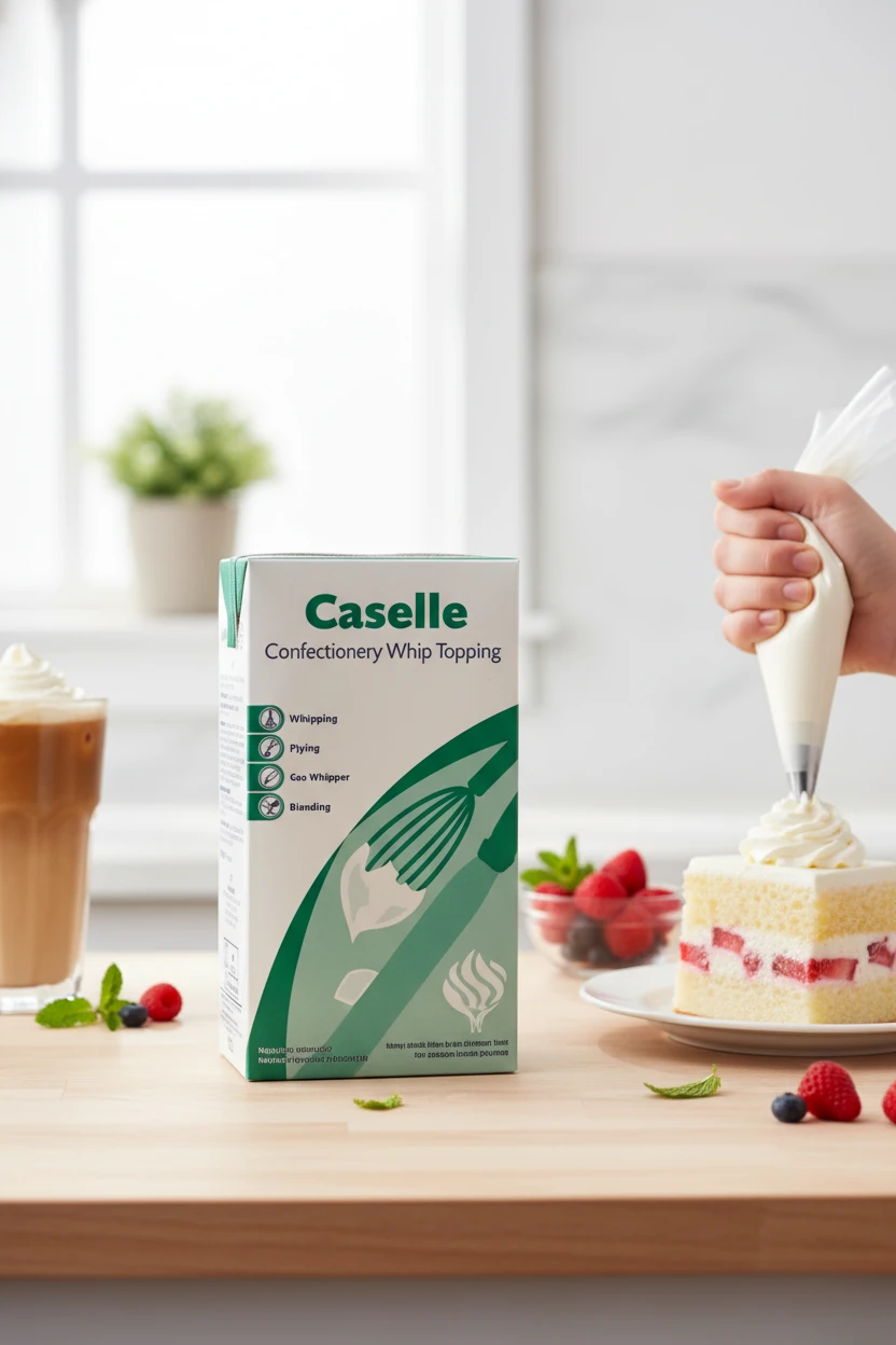 Caselle Şekerli Sıvı Krem Şanti (1 kg)