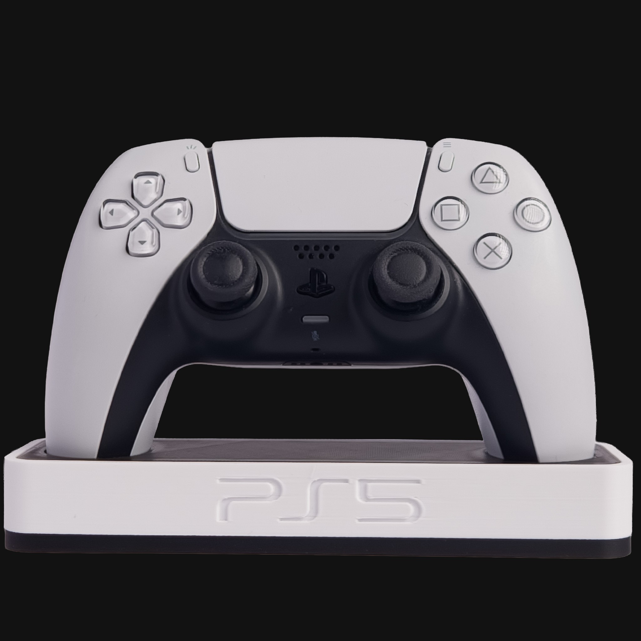 Minimalist Desenli Oyun Kolu Standı PS5 & XBOX  - Beyaz