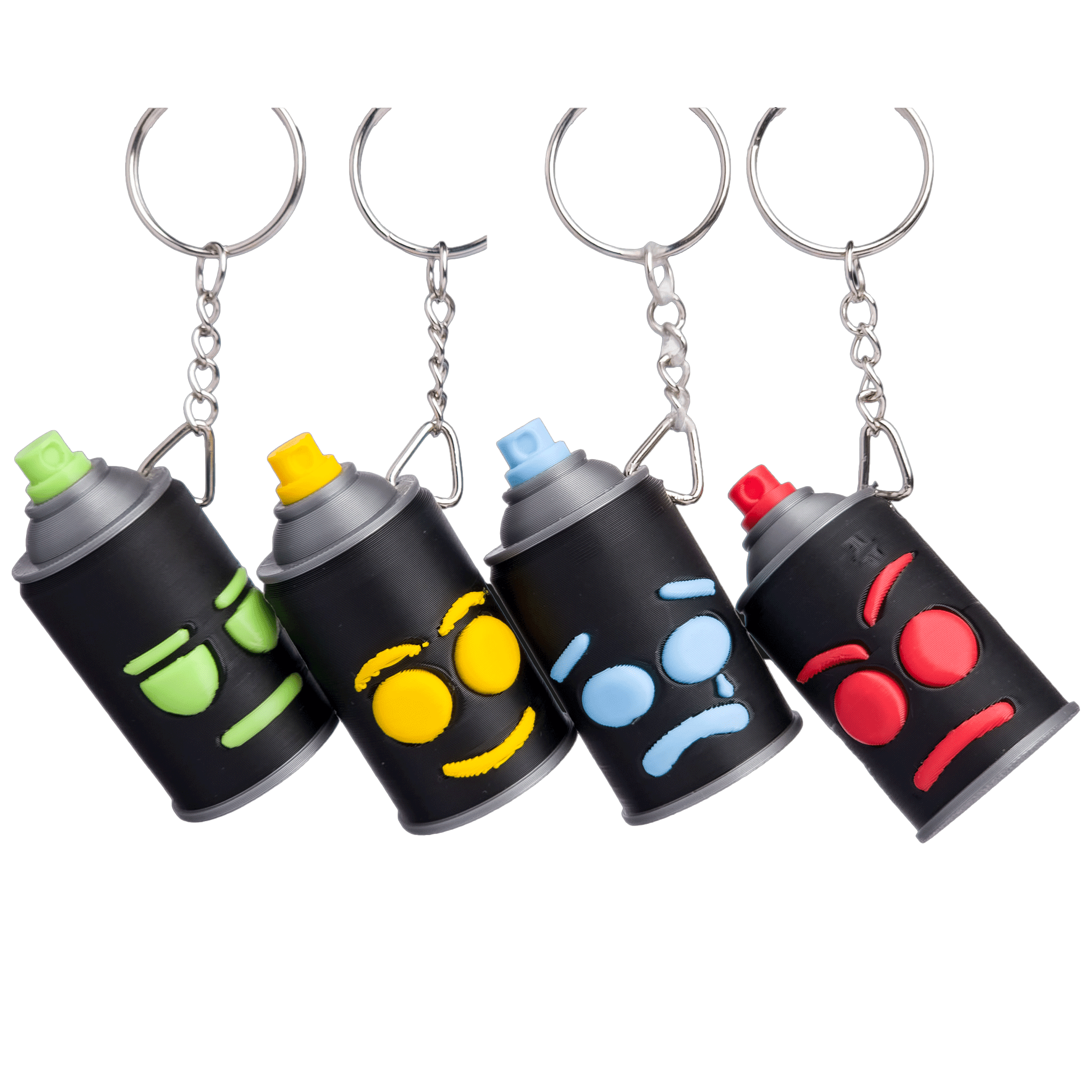SprayMoji Anahtarlık & Çanta Charmı Serisi  –  Mood Karması