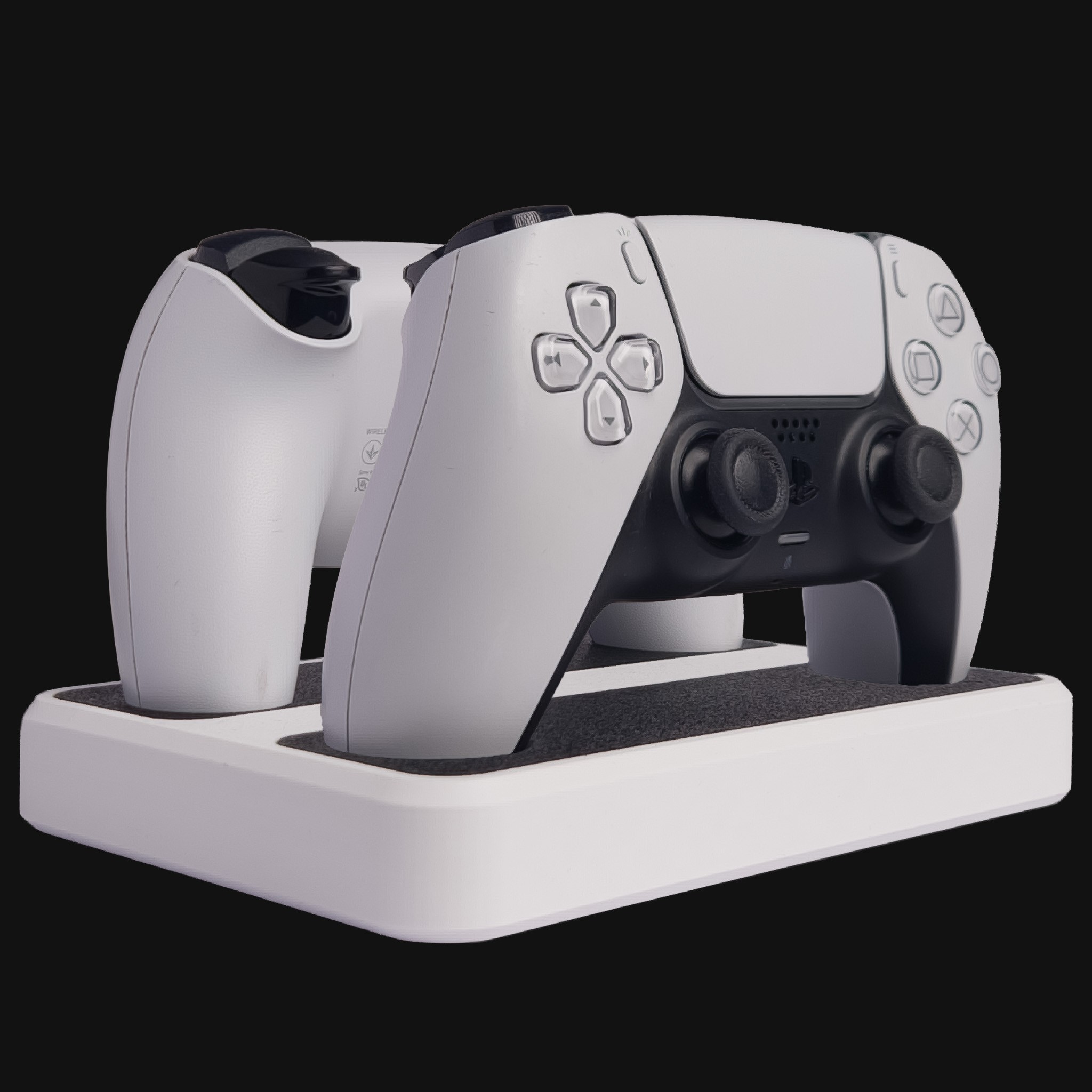 İkili Minimalist PS5 & XBOX Oyun Kolu Standı  - Beyaz