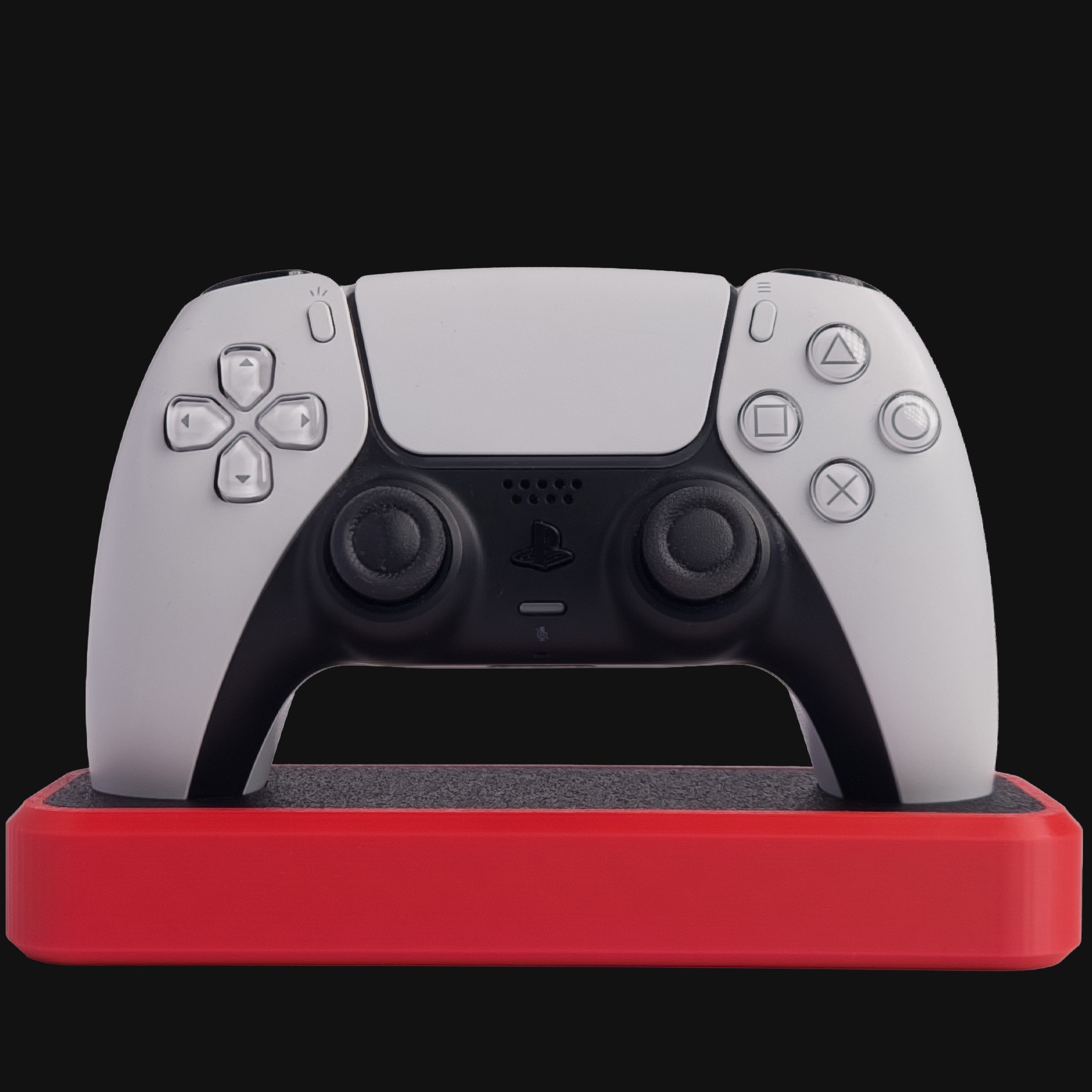 Minimalist Oyun Kolu Standı PS5 & XBOX  - Kırmızı