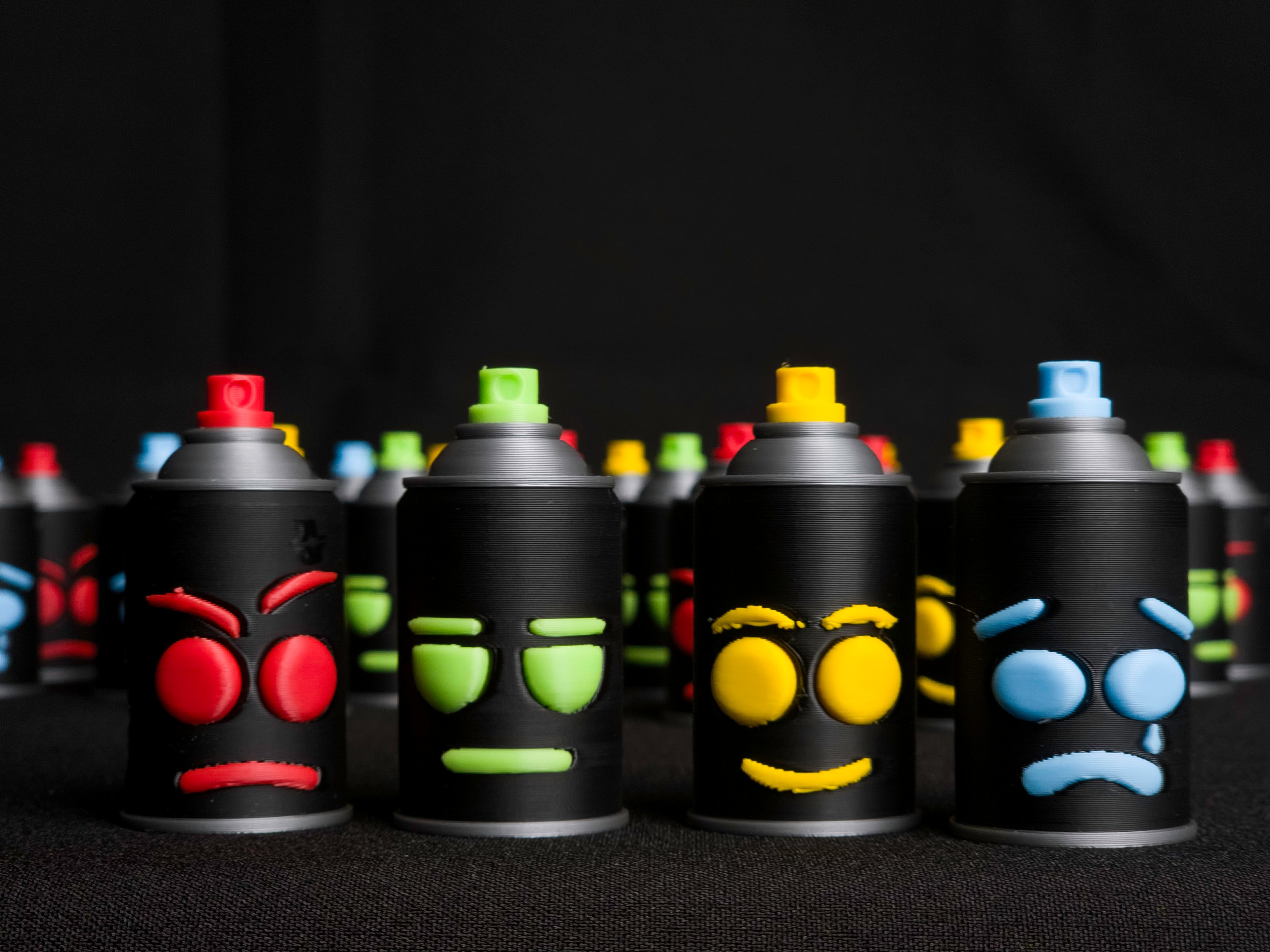 SprayMoji Anahtarlık & Çanta Charmı Serisi  –  Mood Karması